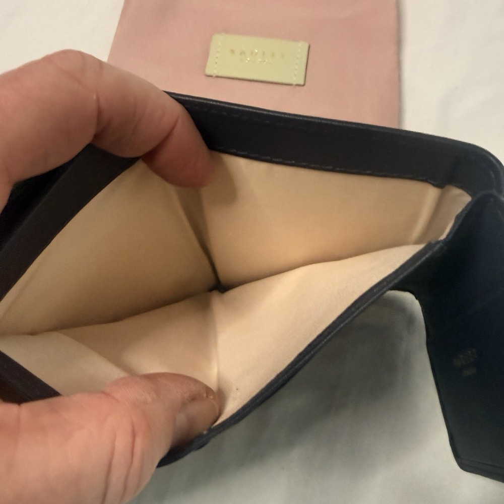 RADLEY London Heritage Dog leather bi-foldwomen's wallet + Dust bag BLACK - Picture 6 of 7